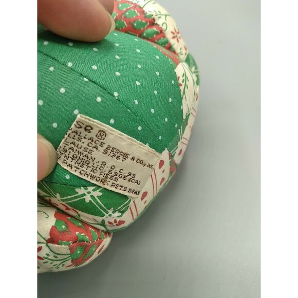 Vintage Applause Patchwork Pets Bear Teddy Button Joints w/ Tags 1986 RARE HTF - Picture 9 of 12